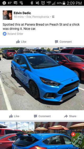 Illustration for article titled Focus RS spotted